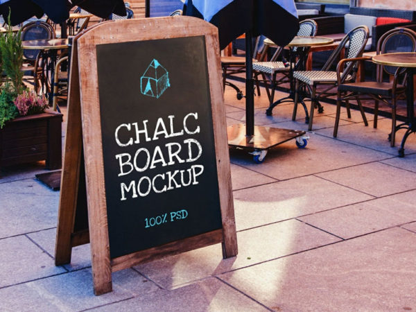 chalk mockup