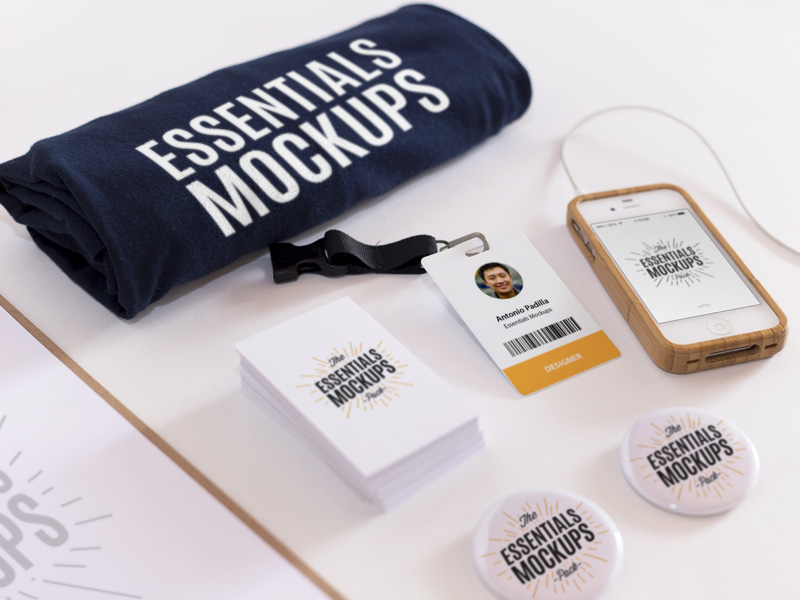 Essential Branding PSD Mockup