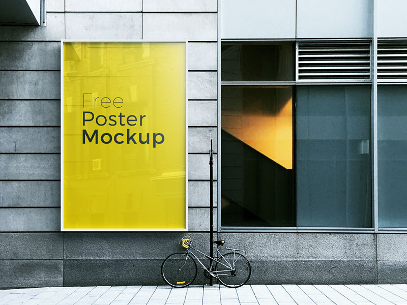 Download Poster And Billboard Psd Mockup Mockupsq PSD Mockup Templates