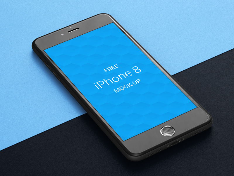 iPhone 8 PSD Mockup