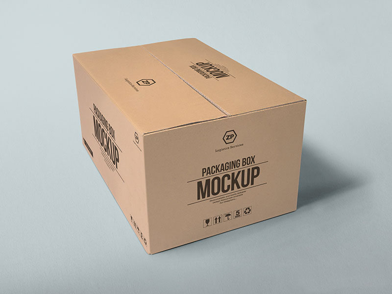 packaging box mockup