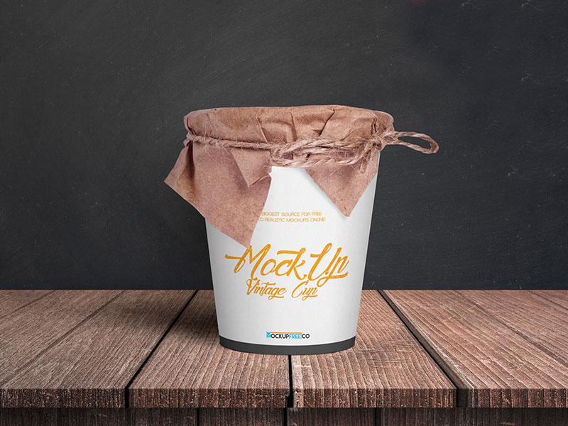 paper cup mockup