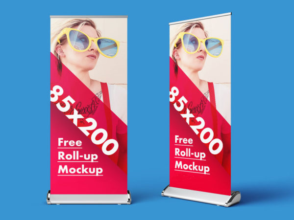 rollup psd mockup