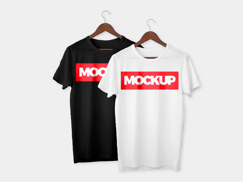 T-Shirt PSD Mockup | MockupsQ