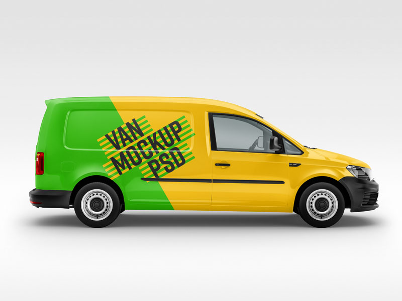 van mockup