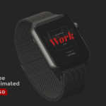 Animated Apple Watch PSD Mockup