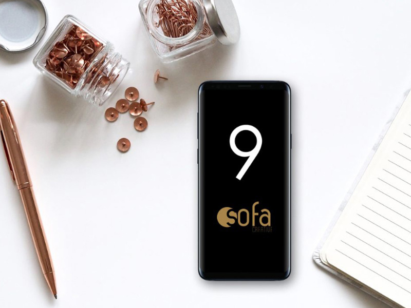 Samsung Galaxy S9 PSD Mockup