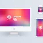 Apple Products PSD Mockup