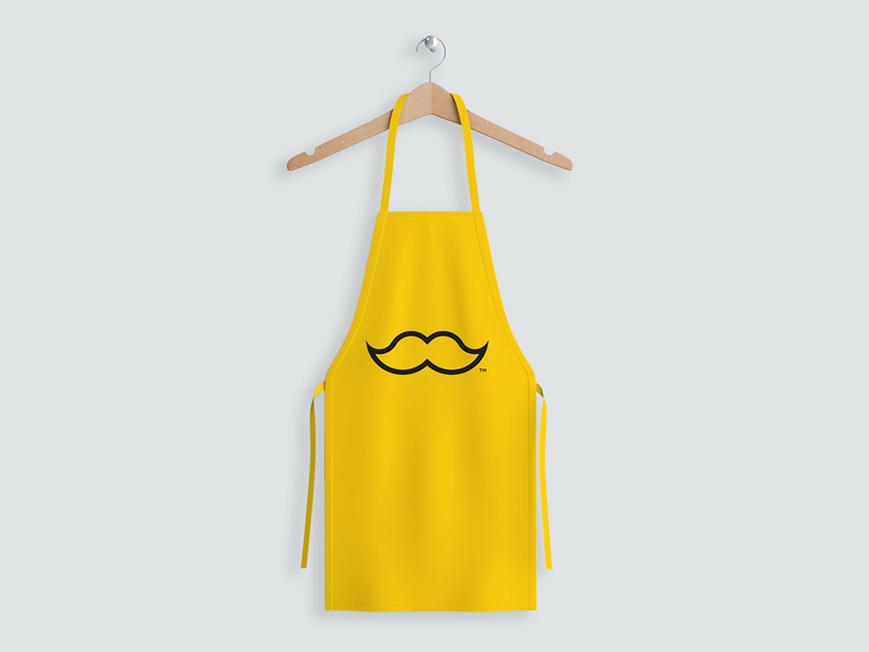 Apron PSD Mockup