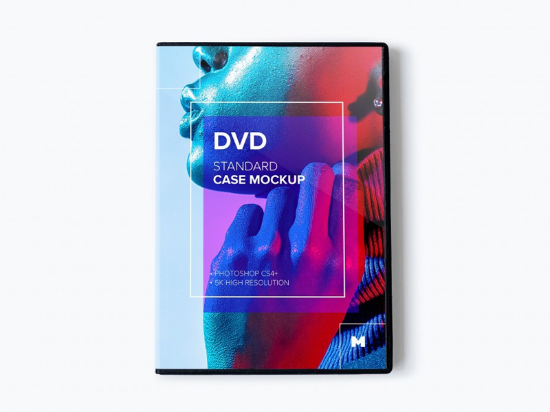 Download DVD Case Psd Mockup | MockupsQ
