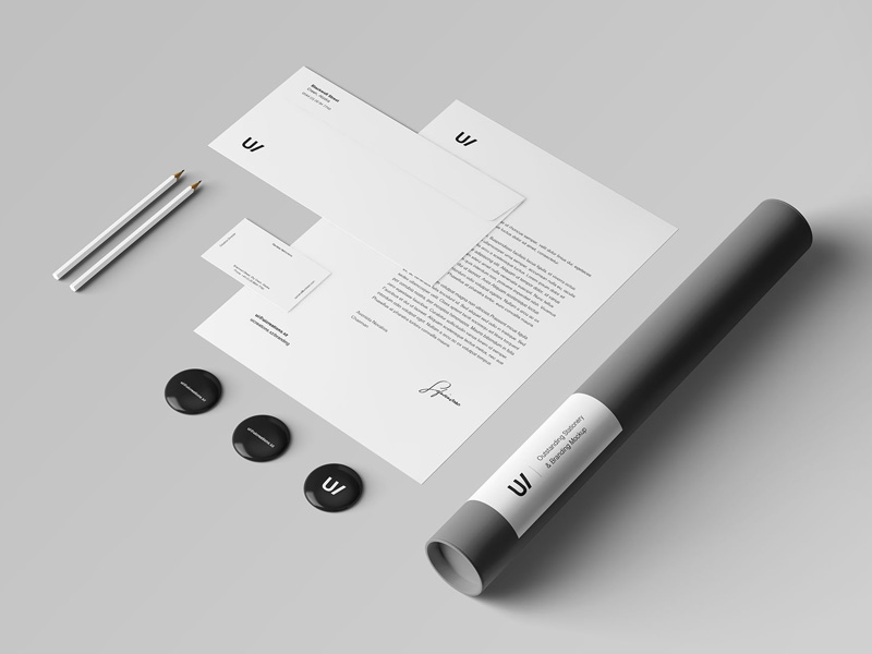 Stationery & Corporate Identity PSD Mockup