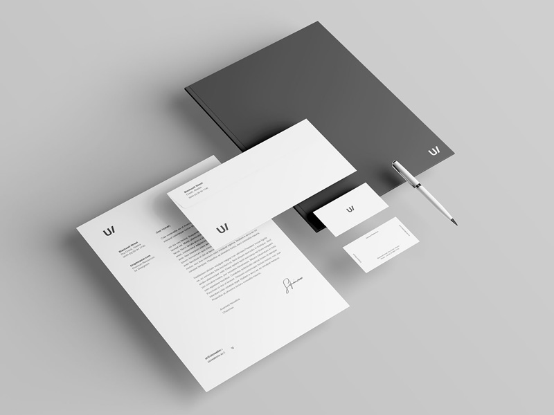 Stationery & Corporate Identity PSD Mockup