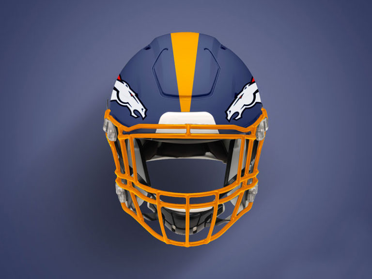 Football Helmet PSD Mockup | MockupsQ