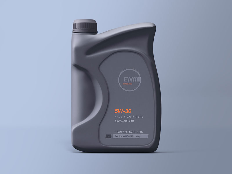 Engine Oil Bottle PSD Mockup