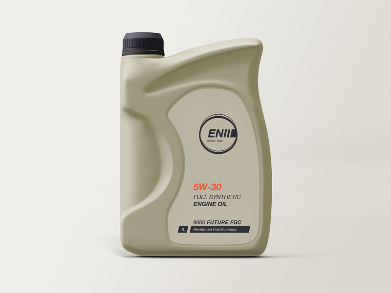 Engine Oil Bottle PSD Mockup