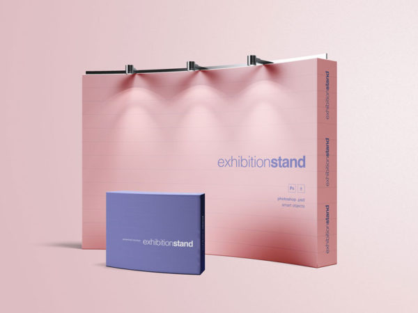 Exhibition Stand V2 PSD Mockup