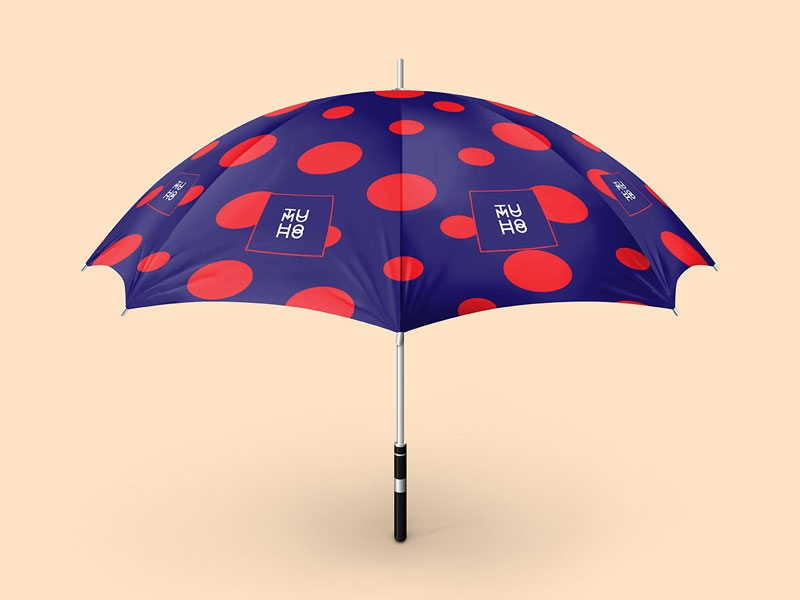 Umbrella PSD Mockup