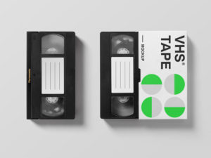Download VHS Cover PSD Mockup | MockupsQ