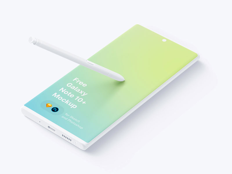 Download Samsung Galaxy Note 10 Plus PSD Mockup | MockupsQ