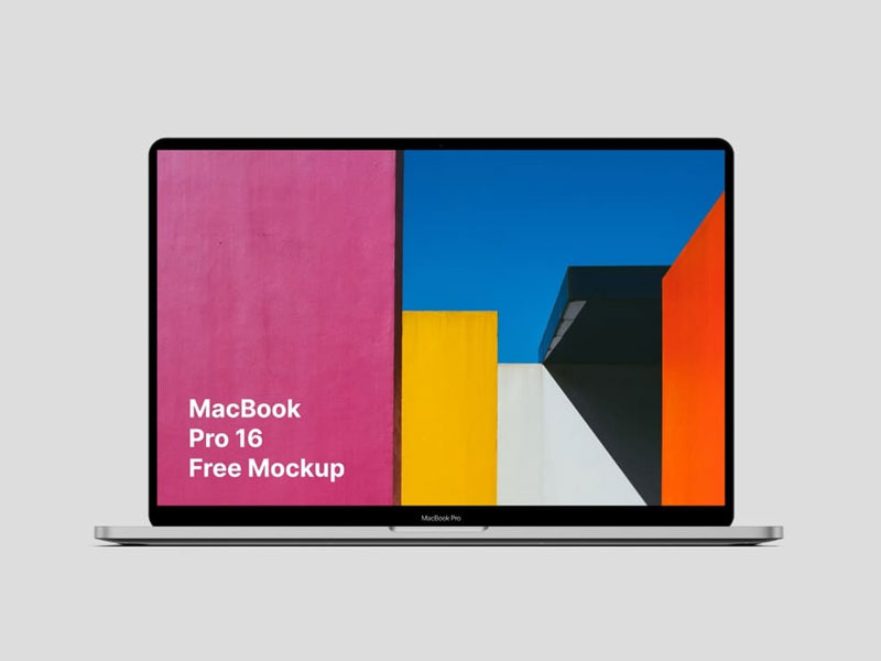 MacBook Pro 16 Inch PSD Mockup