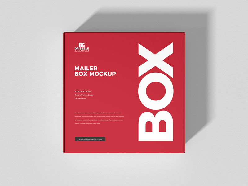 Download Mailer Box Psd Mockup Mockupsq PSD Mockup Templates