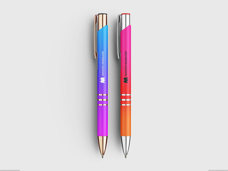 Download Realistic Pen PSD Mockup | MockupsQ