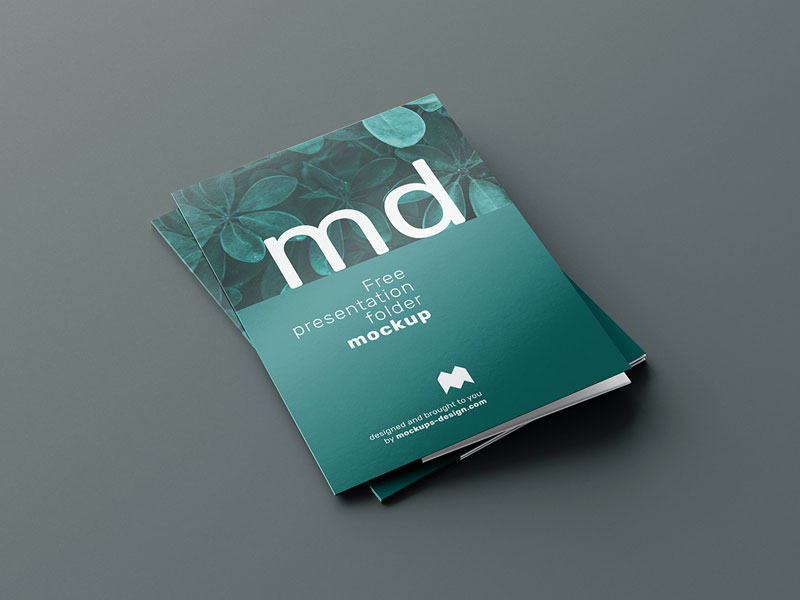 Presentation Folder PSD Mockup