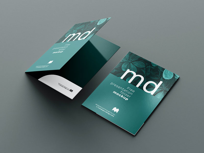 Presentation Folder PSD Mockup