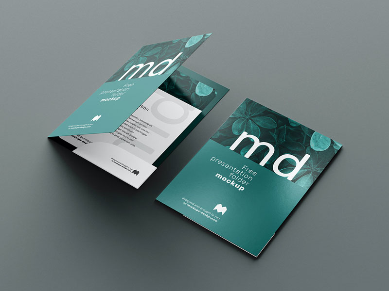 Presentation Folder PSD Mockup