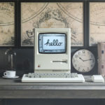 1984 Apple Macintosh PSD Mockup