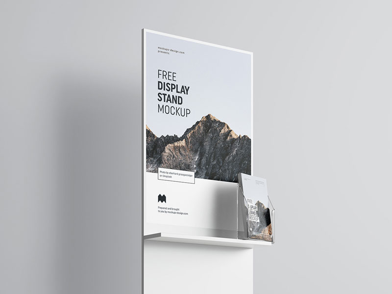 Download Poster Display Psd Mockup Mockupsq Yellowimages Mockups