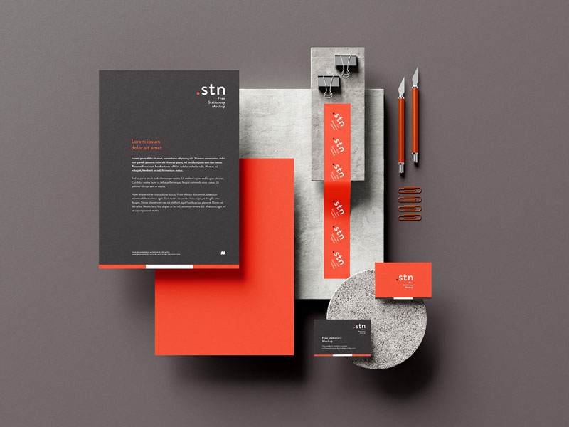 Stationery/Branding PSD Mockup
