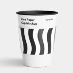 Paper Coffee Cup V2 Psd Mockup